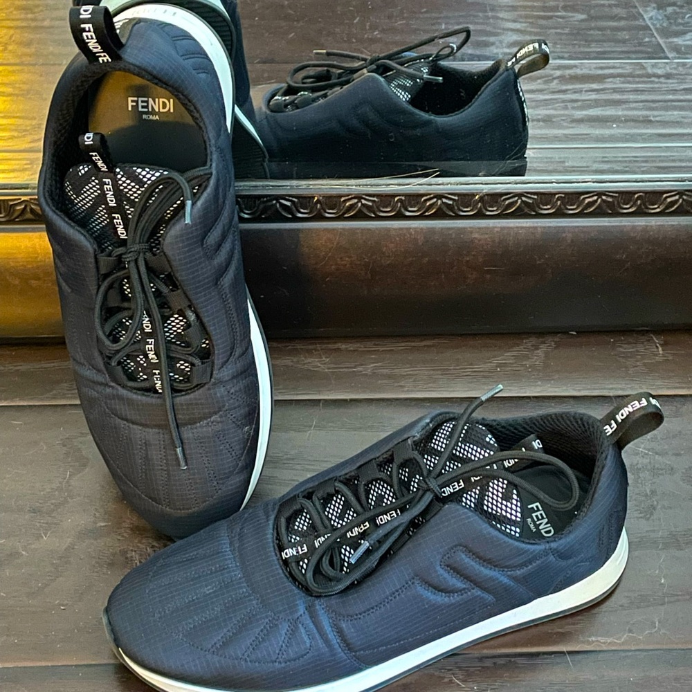 Fendi nylon sneakers
